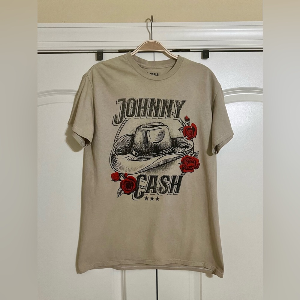NWOT - Johnny Cash Tee - Small 100% Cotton